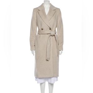 L.K. Bennett trench wool coat